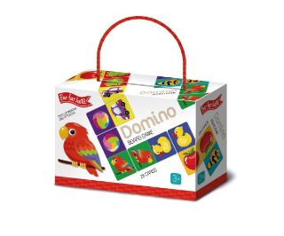 Obrázek z Domino barevné s obrázky Far Far Land 28 karet 